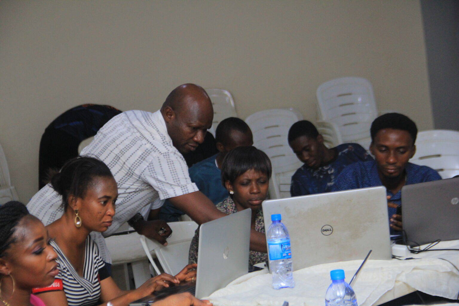 I.T training on Graphic Design, Infographics, Digital Literacy & Data Analysis.